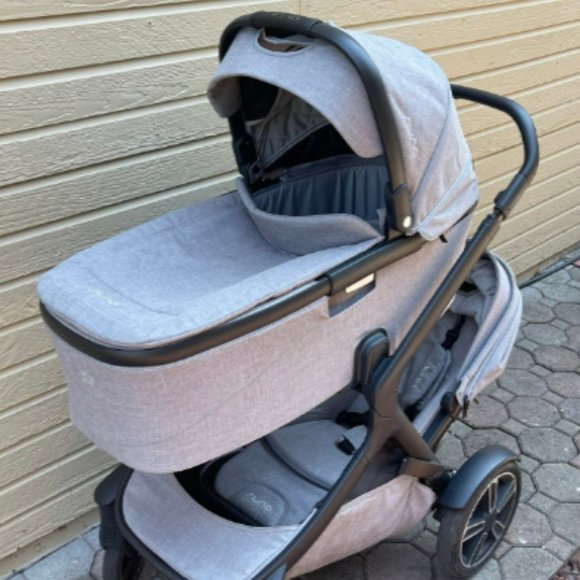 Nuna Demi Grow Double Stroller Gray Color - Picture 2 of 10